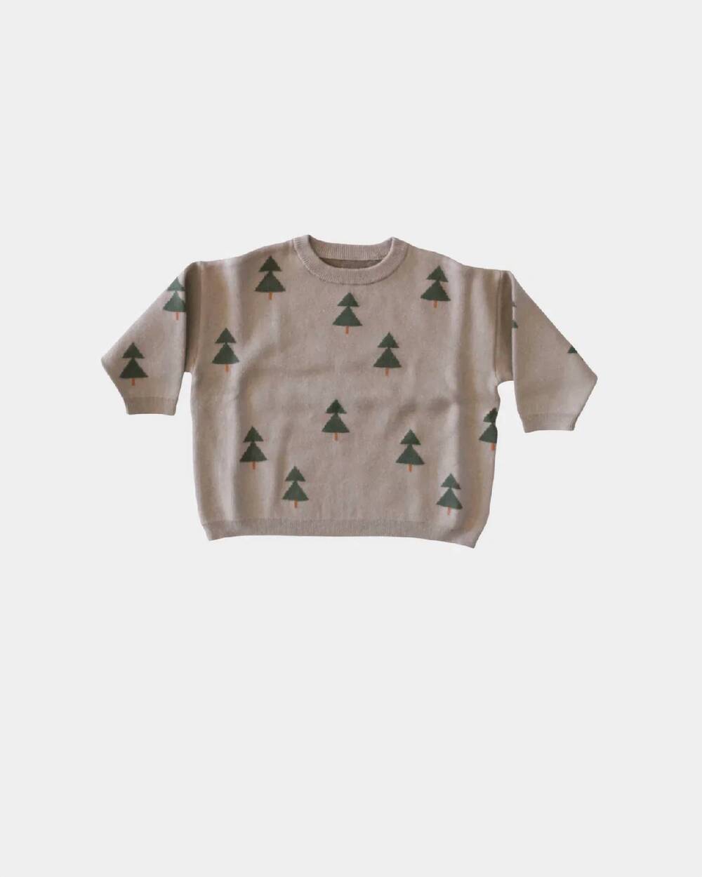 NEW BABYSPROUTS kids trees sweater in beige